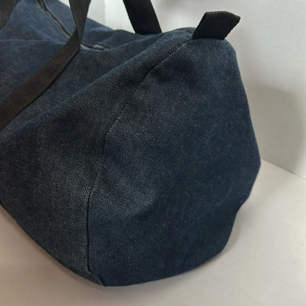 Swift Denim denim duffel bag NWOT